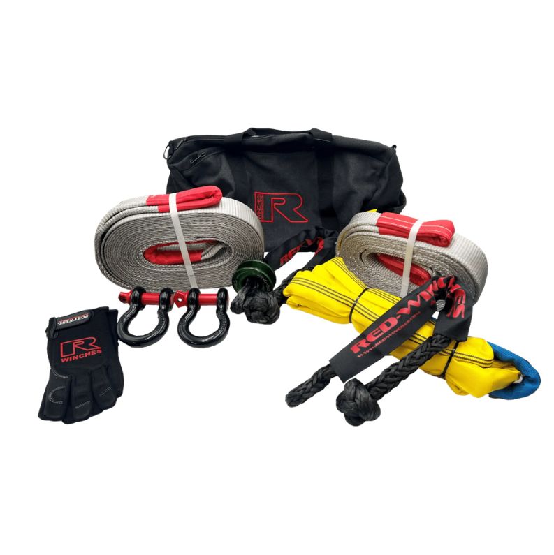 Red Winches Essential Recovery Kit