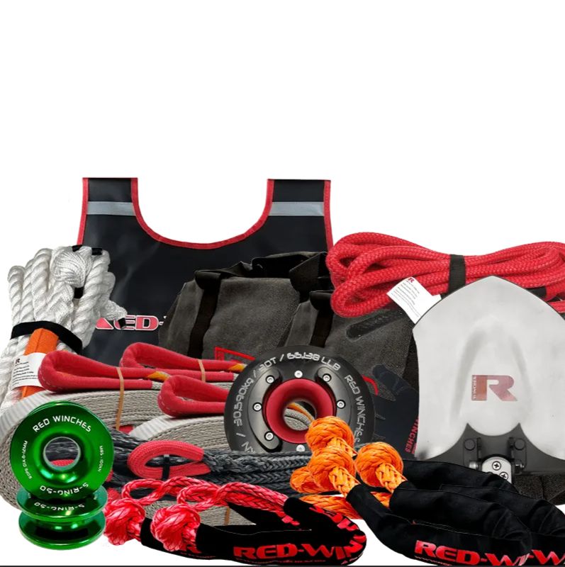 RED Winches Premium Titan Recovery Kit