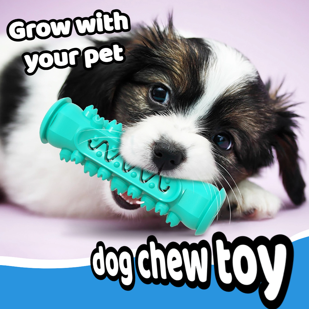 Dog Chew Toy for Large Small Dogs Pet Food Feeder Treat Dispenser Tooth Clean Interactive Training Toy Bulldog Labrador Supplies