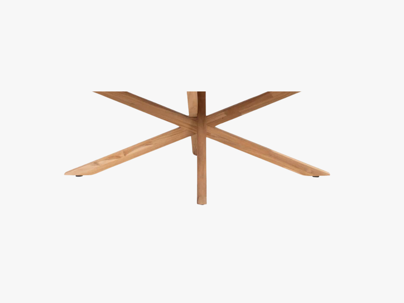 Matrix leg teak + frame