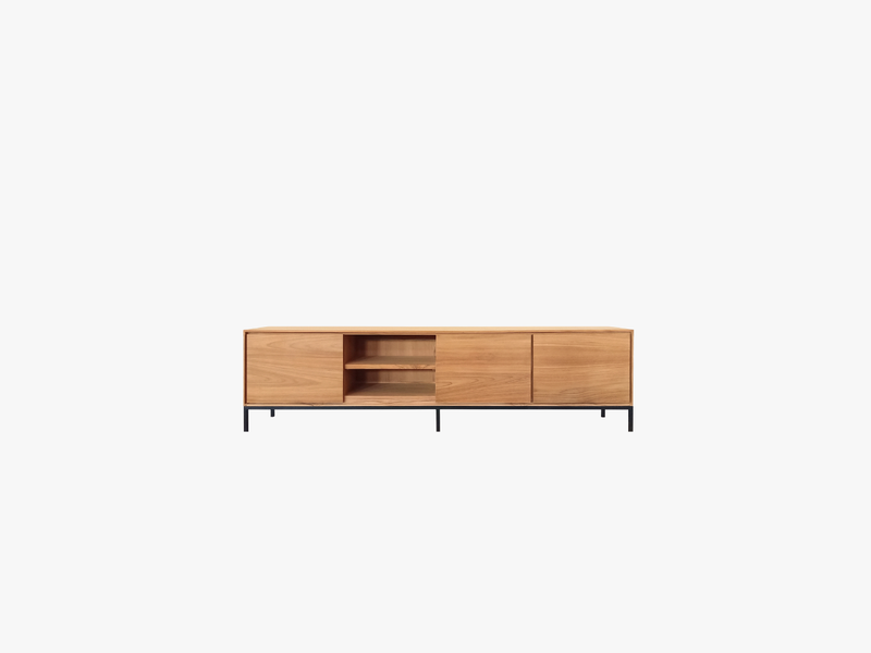slim tv cabinet 3 doors