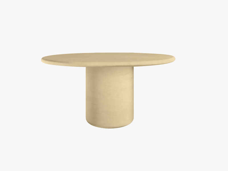 Microskin dining table round