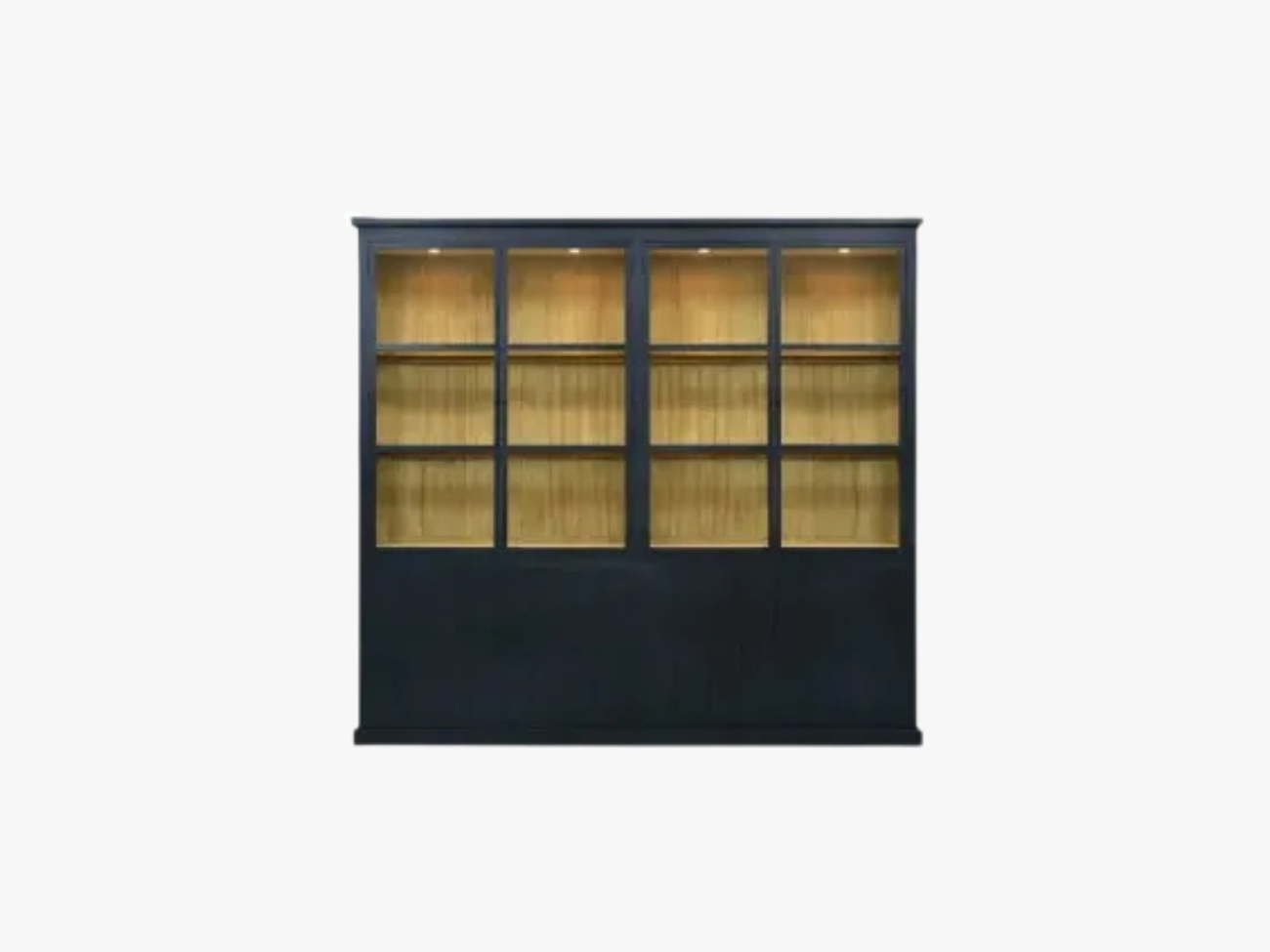 San Jose cabinet 8 doors with lights