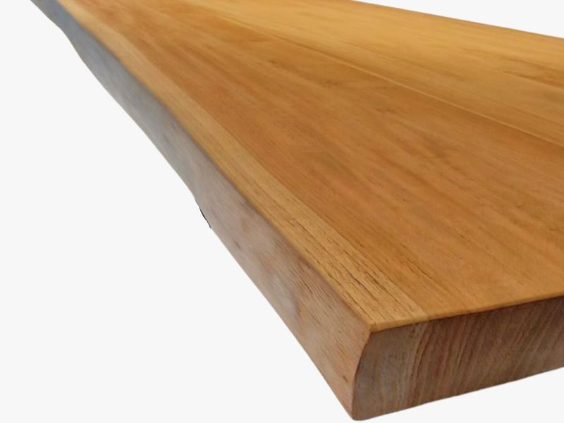 Teak trunk table top 5 cm