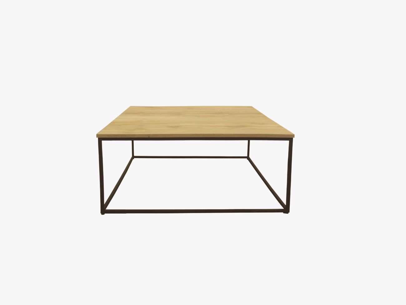 Rustic Slim coffee table - top 2 cm