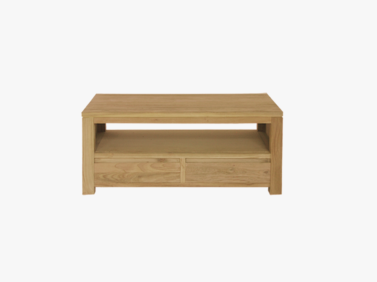 Rustic coffee table 90 x 90 cm