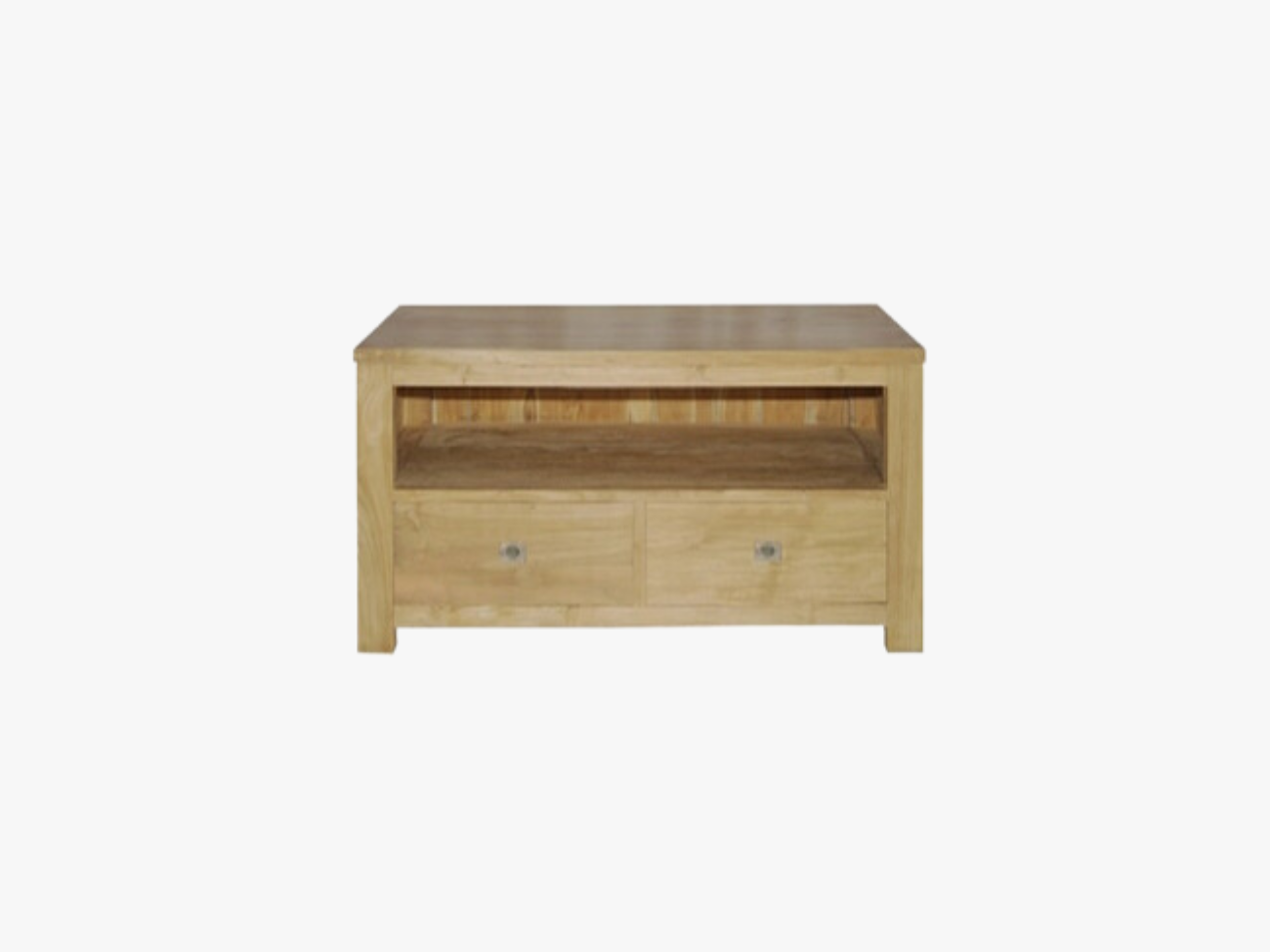 natural tv dresser