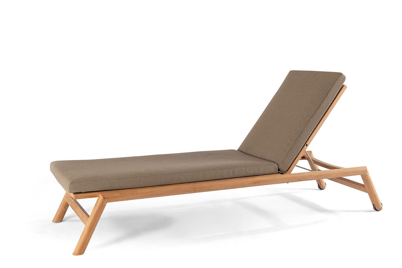 Yuki Ligbed + kussen taupe