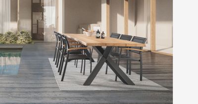 Aluminium table frames