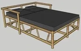 Dahan Dubbel Ligbed