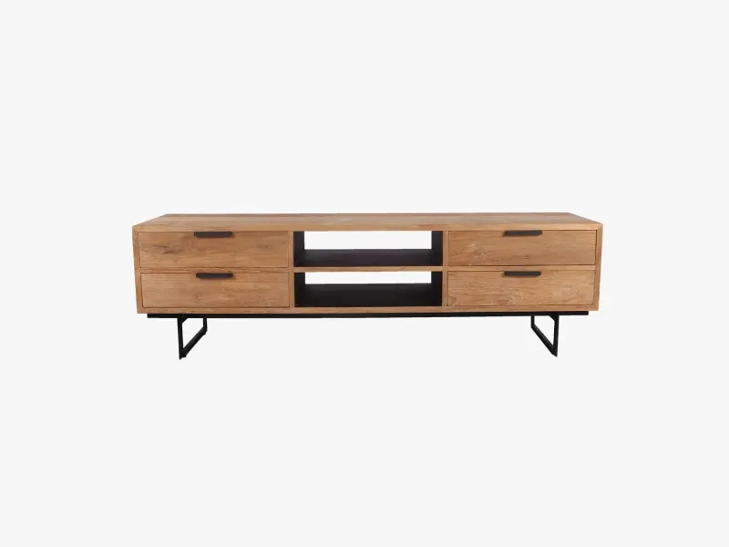 Pesaro tv cabinet 4 drawers