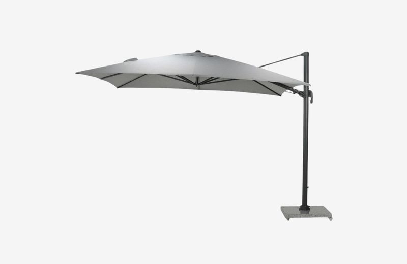 Umbrella honolulu 350cm light grey