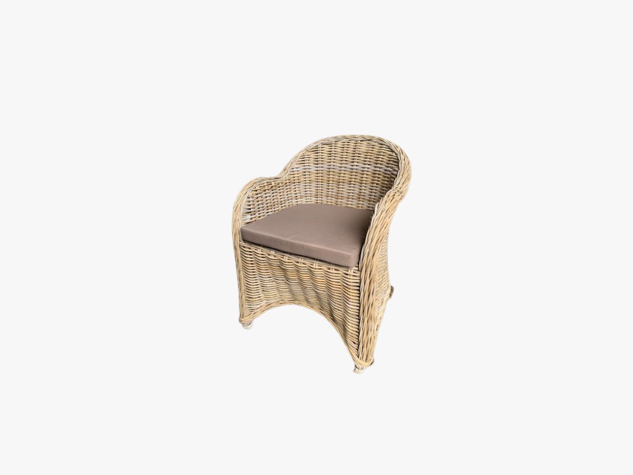 Kajsee rotan armchair