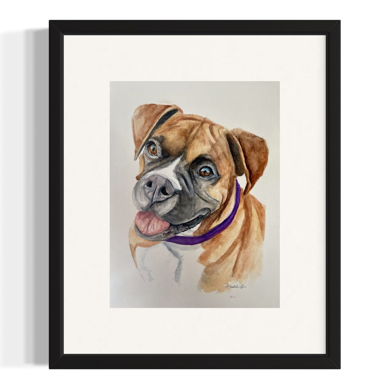 Custom Painted Pet Portrait