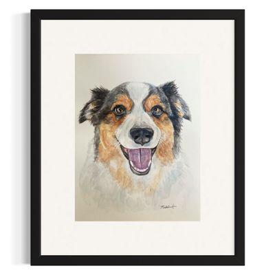 Custom Painted Pet Portrait