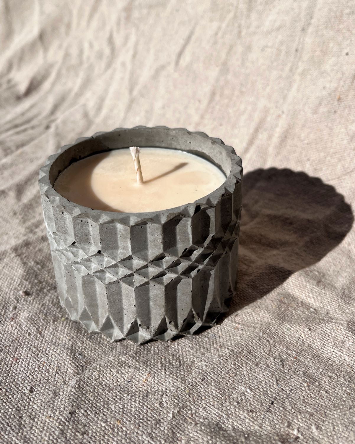 ​[Geometric Vessel] Hand-Poured Soy Candle