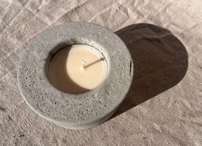 [Mill Stone Vessel] Hand-Poured Soy Candle