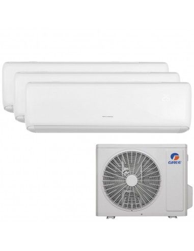 Climatizzatore Condizionatore Trial Split Ari 9000 + 9000 + 9000 Wi-Fi Integrato Classe A++/A+ R32 Gwhd(21)Nk6Oo