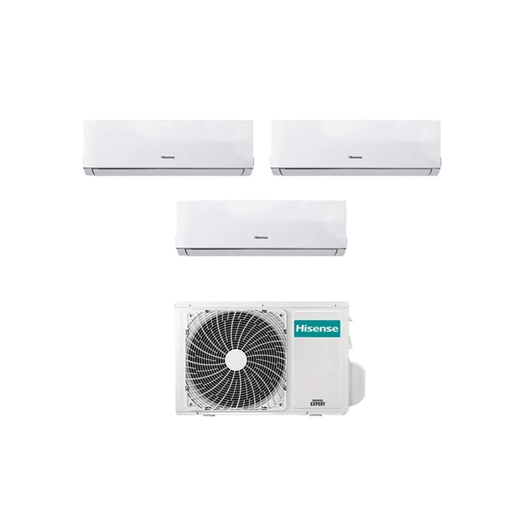 Climatizzatore Condizionatore Hisense Trial 9+12+12 Serie New Comfort 9000+12000+12000 Btu Con 3Amw72U4Rfa R32 Classe A++