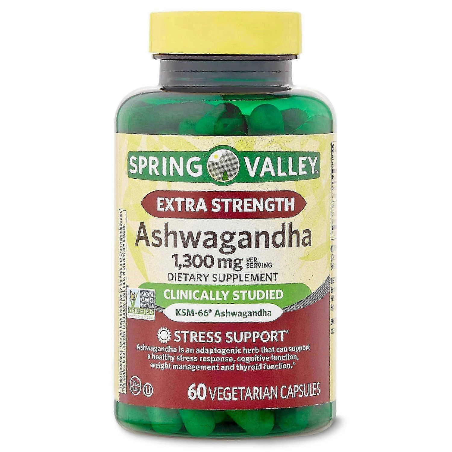 Spring Valley Ashwagandha 1300 Mg X 60