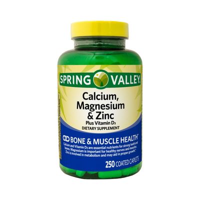 Spring Valley Calcio Magnesio &amp; Zinc x 250