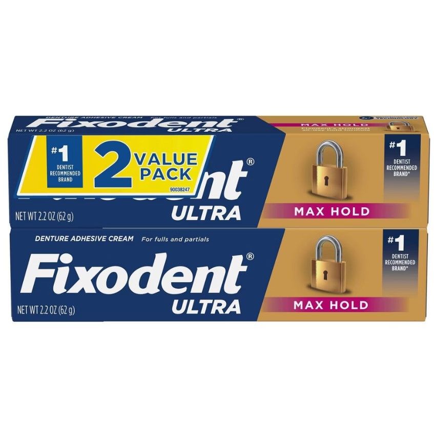 Fixodent Ultra Max Hold crema adhesiva para prótesis dental
