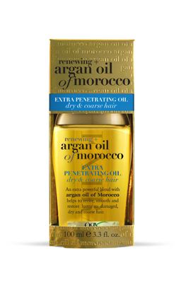 Tratamiento Ogx Aceite Renovador Cabello Seco Morocco 100 Ml