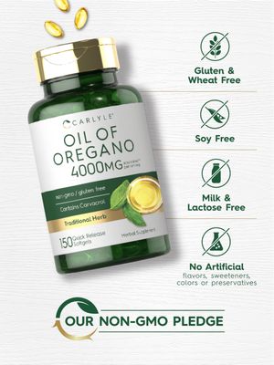 Carlyle Extracto Aceite Oregano 4000 Mg