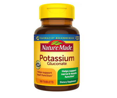 Nature Made Potassium Gluconate 550mg