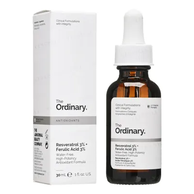 Resveratrol 3% + Ácido Ferúlico 3% | The Ordinary