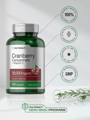 Arandano Concentrado + Vitamina C 30,000mg Horbaach