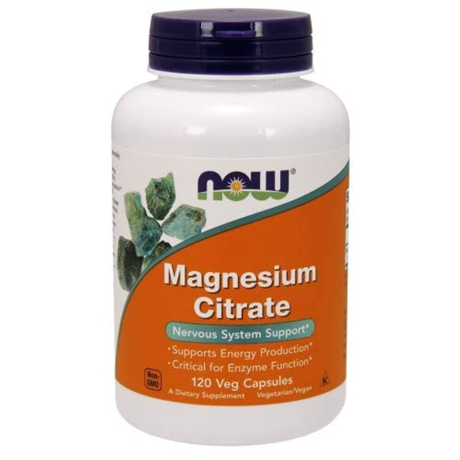 Citrato de Magnesio Now 120 cap