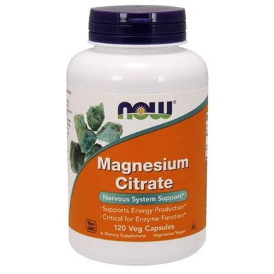 Citrato de Magnesio Now 120 cap