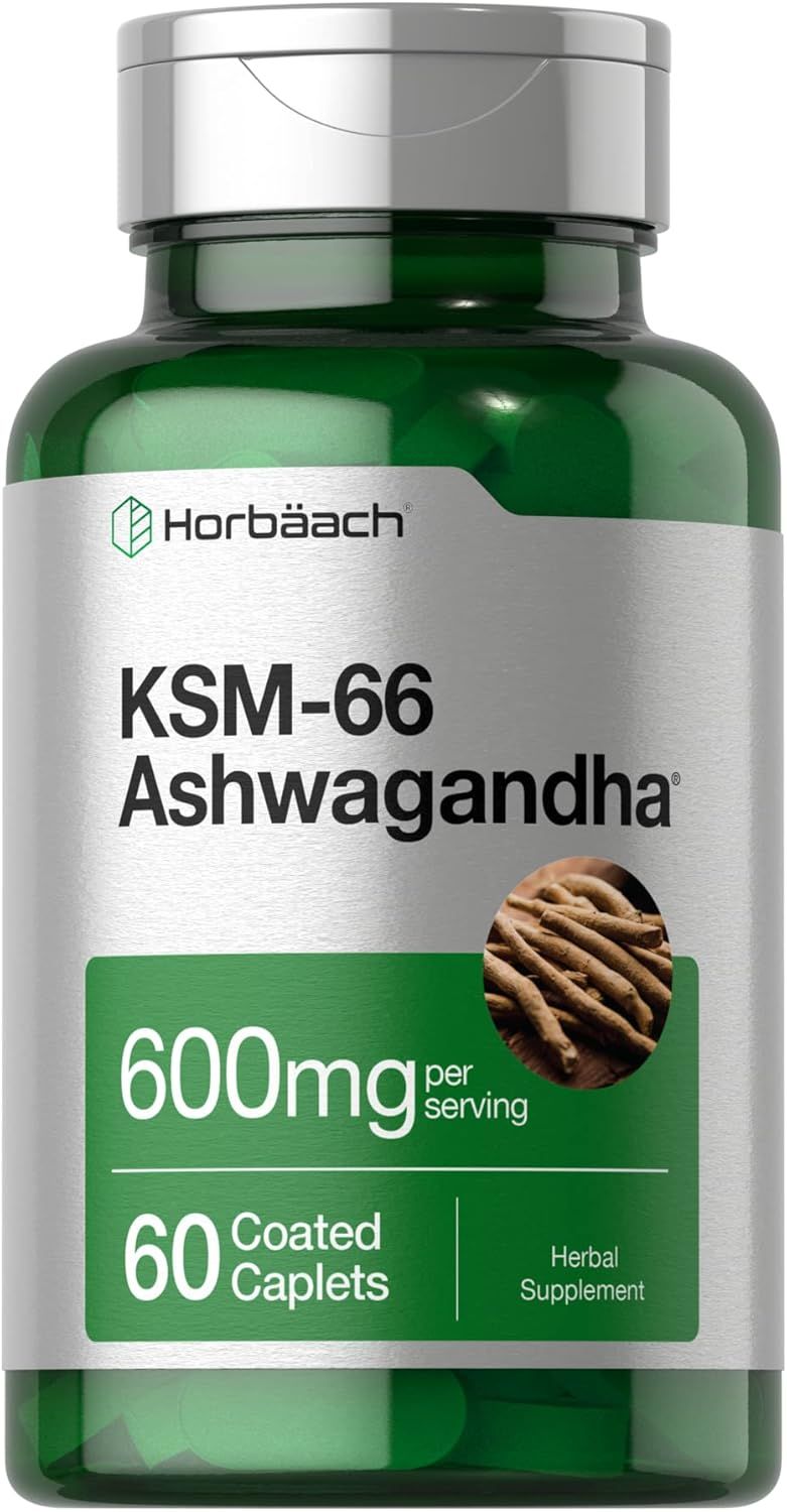 Ksm-66 Ashwagandha 600mg 60 capsulas