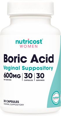 Ovulos Vaginales Acido Borico Nutricost