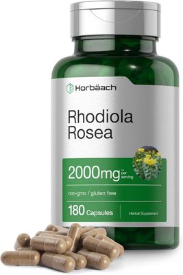 Rhodiola Rosea 2000 mg Horbäach 180 Cap
