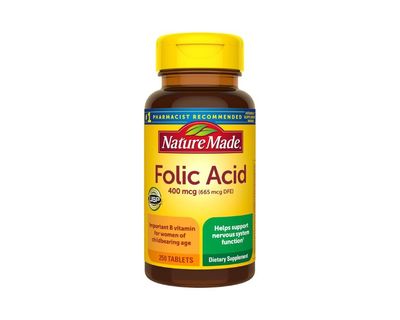 ​Nature Made Ácido Fólico 250 tabletas