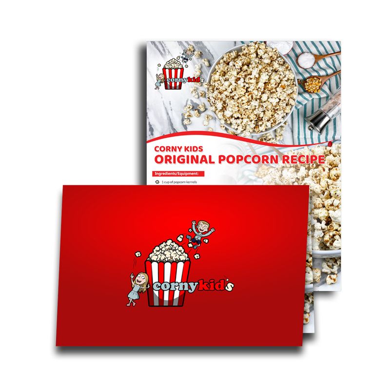 Corny Kids 12-Months Popcorn Of The Month Club | Monthly Popcorn Recipe Card Subscription