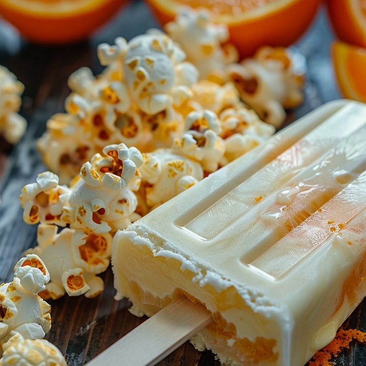 Orange Creamsicle Popcorn Recipe | Digital Download