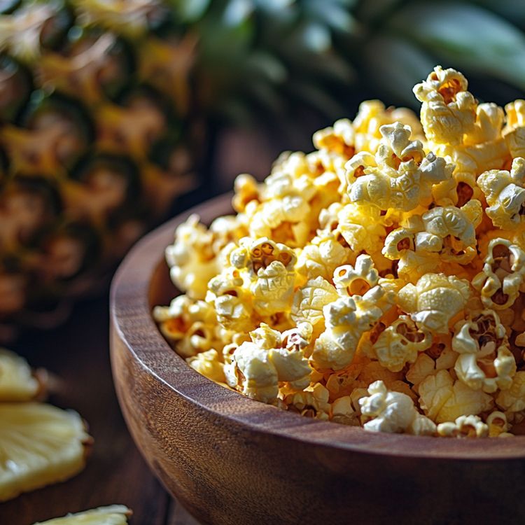 Caribbean Pineapple Popcorn Recipe | Digital Download