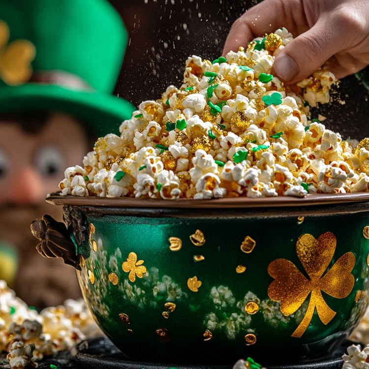 St. Patty's Pot of Gold Popcorn Recipe | Digital Download