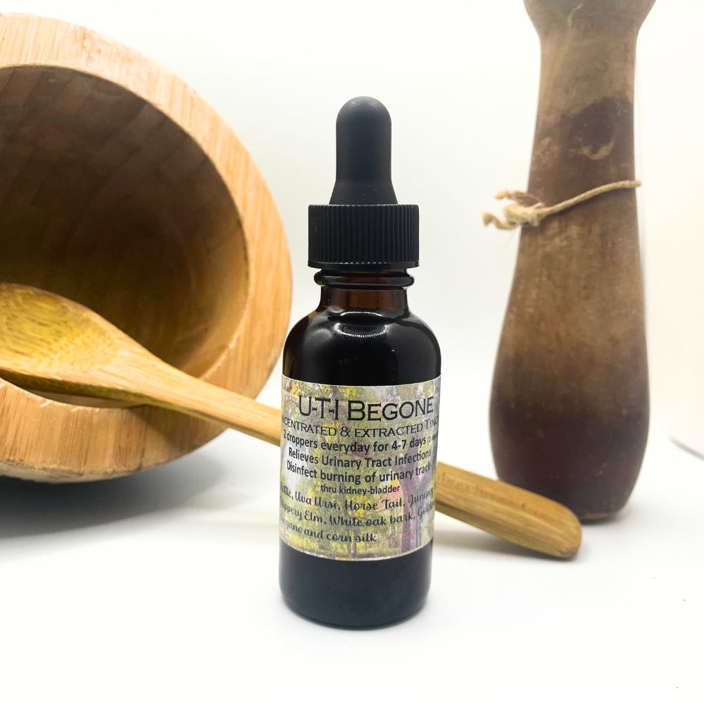 UTI Begone – Organic Herbal Tincture for Urinary Wellness