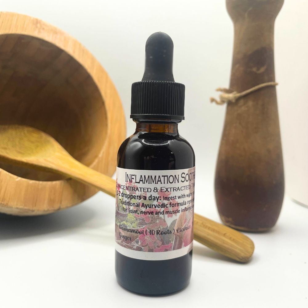 Anti-Inflammation Formula | Organic Herbal Extract | Dashamool (10 herbs), Licorice, Ginger &amp; Turmeric for Joint &amp; Muscle Wellness