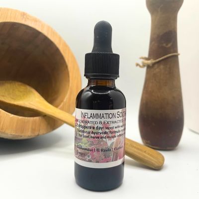 Anti-Inflammation Formula | Organic Herbal Tincture | Dashamool (10 herbs)