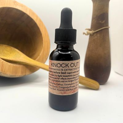 Knock Out | Organic Herbal Tincture | Western Formula