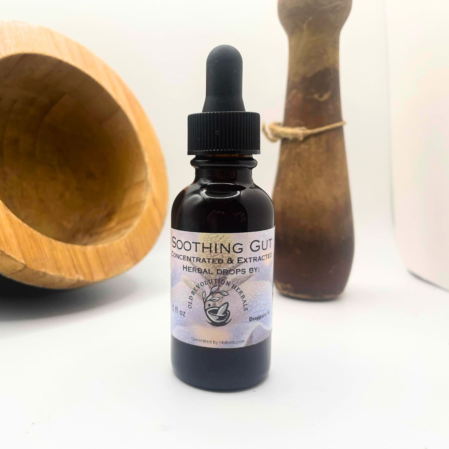 Soothing Gut | Organic Herbal Tincture | Ayurvedic Formula