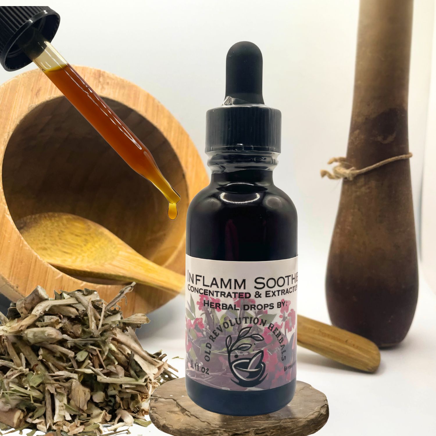 Anti-Inflammation Formula | Organic Herbal Tincture | Dashamool (10 herbs)