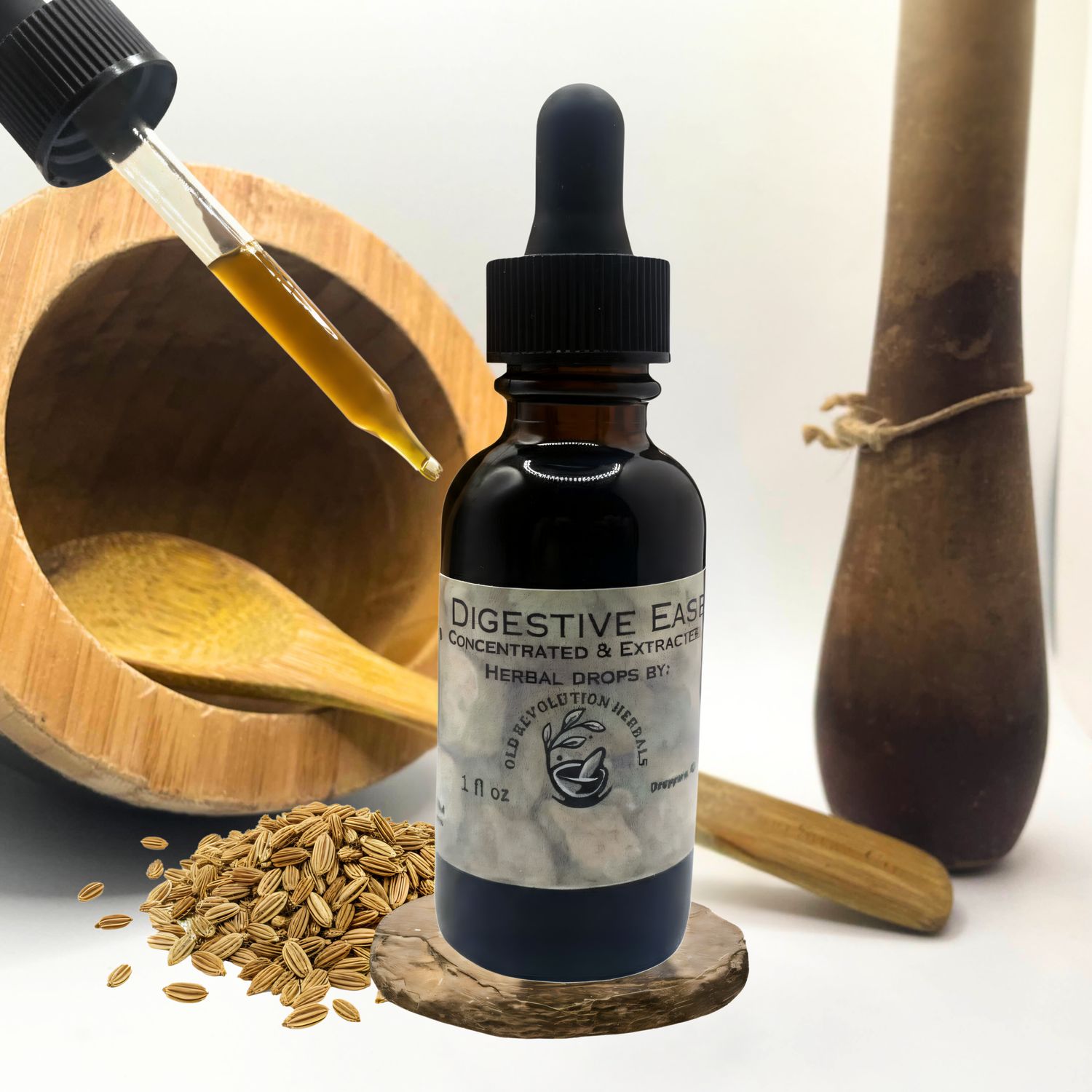 Digestive Ease | Organic Herbal Tincture | Ayurvedic Formula