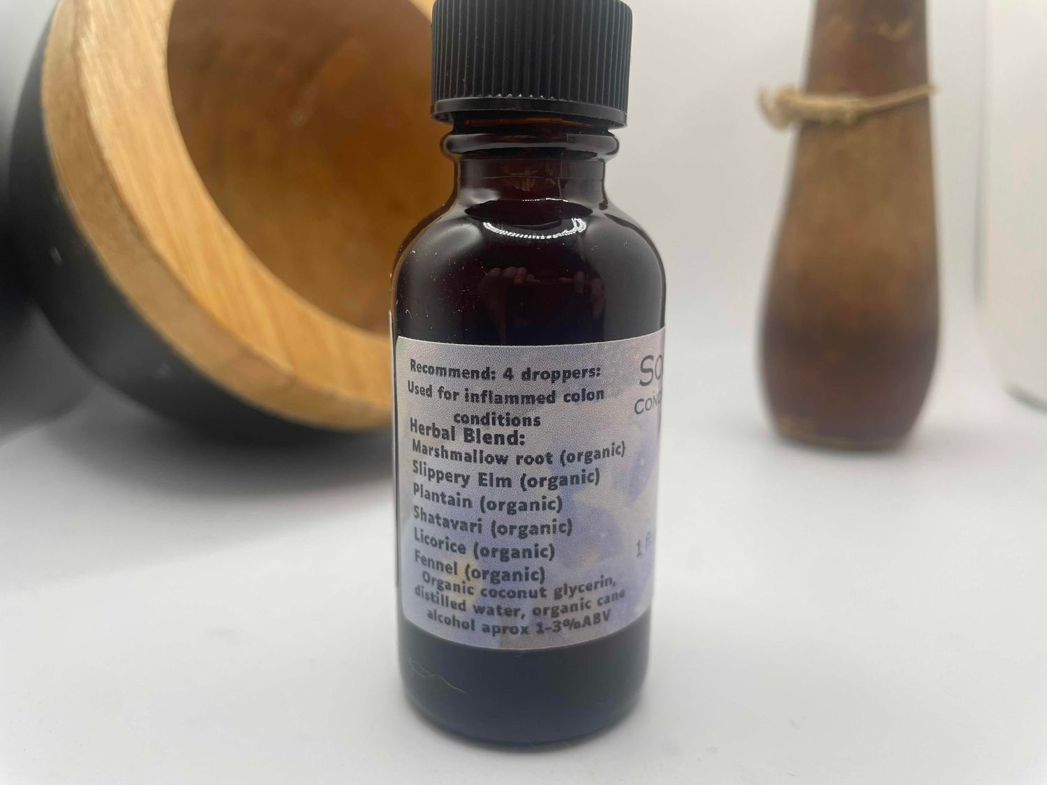 Soothing Gut | Organic Herbal Tincture | Ayurvedic Formula