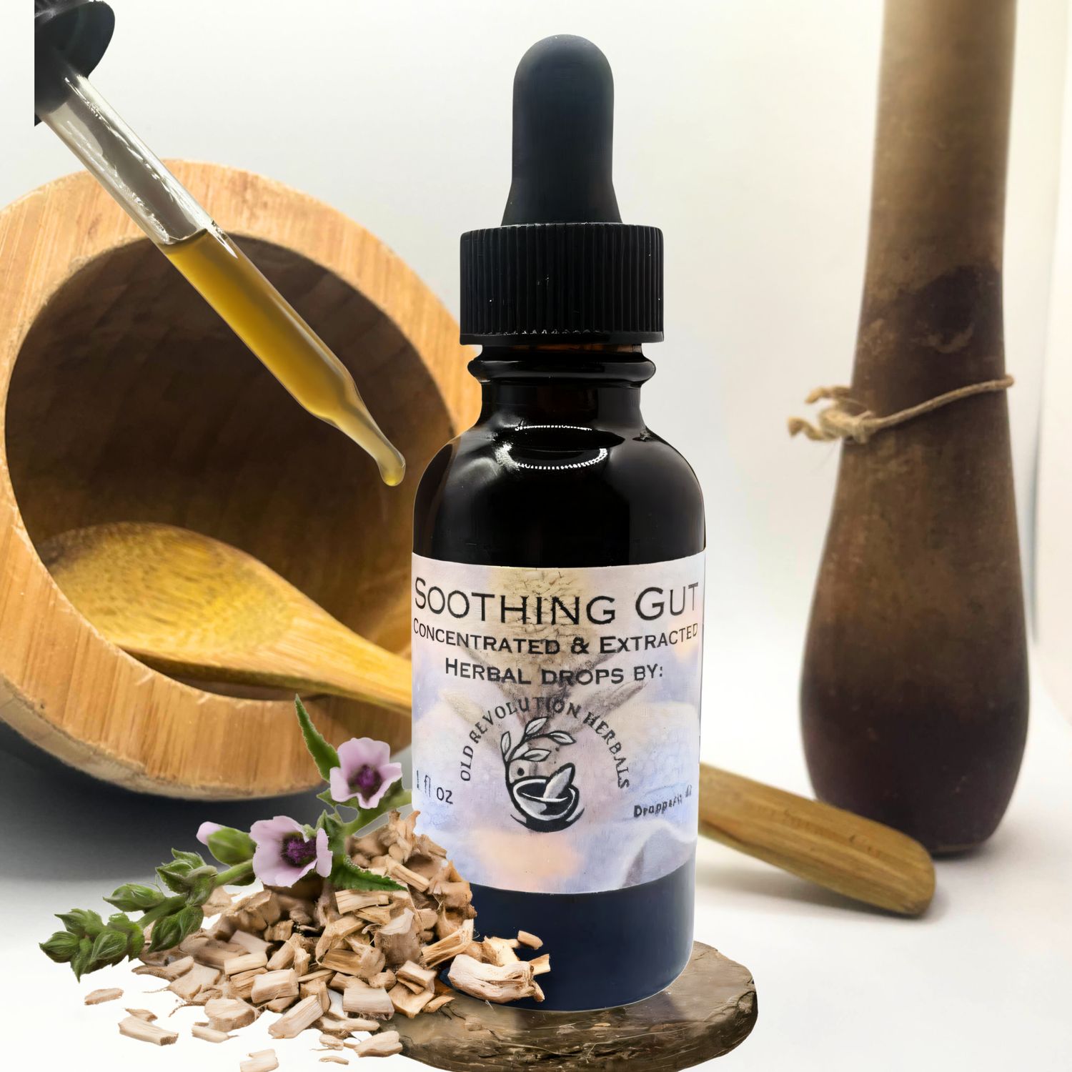 Soothing Gut | Organic Herbal Tincture | Ayurvedic Formula